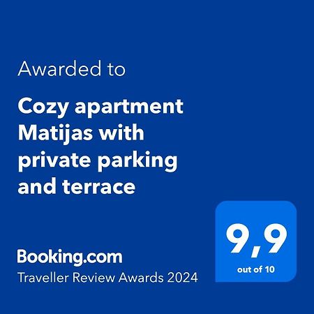 Cozy Apartment Matijas With Private Parking And Terrace Spalato Esterno foto