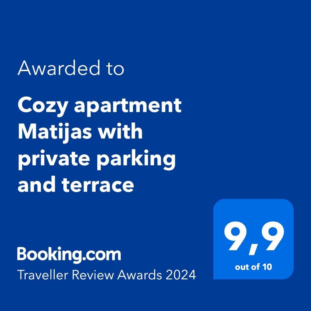 Cozy Apartment Matijas With Private Parking And Terrace Spalato Esterno foto